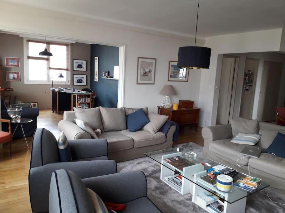 Appt 3 Chambres Hyper Centre Tres Calme Tres Clair Quartier Place Royale, Parking Gratuit Nantes Exterior foto
